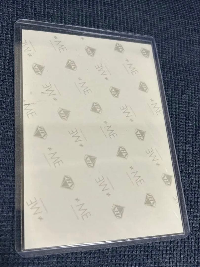 ≠ME 鈴木瞳美　君はスパークル　直筆　チュウ