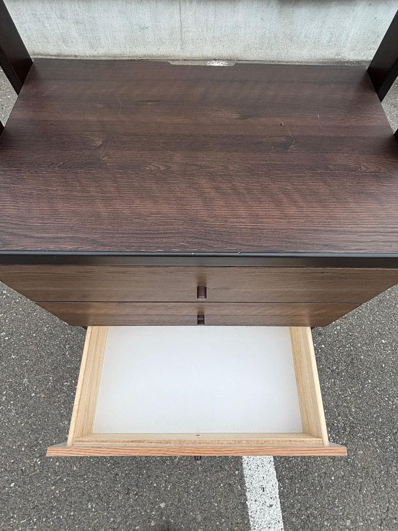 ニトリ NITORI チェストラック Nランダム60 ダークブラン