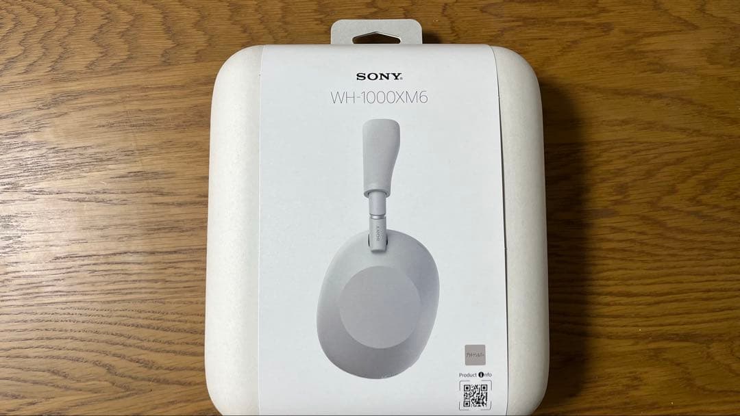 【美品】WH-1000XM6 プラチナシルバー ほぼ未使用