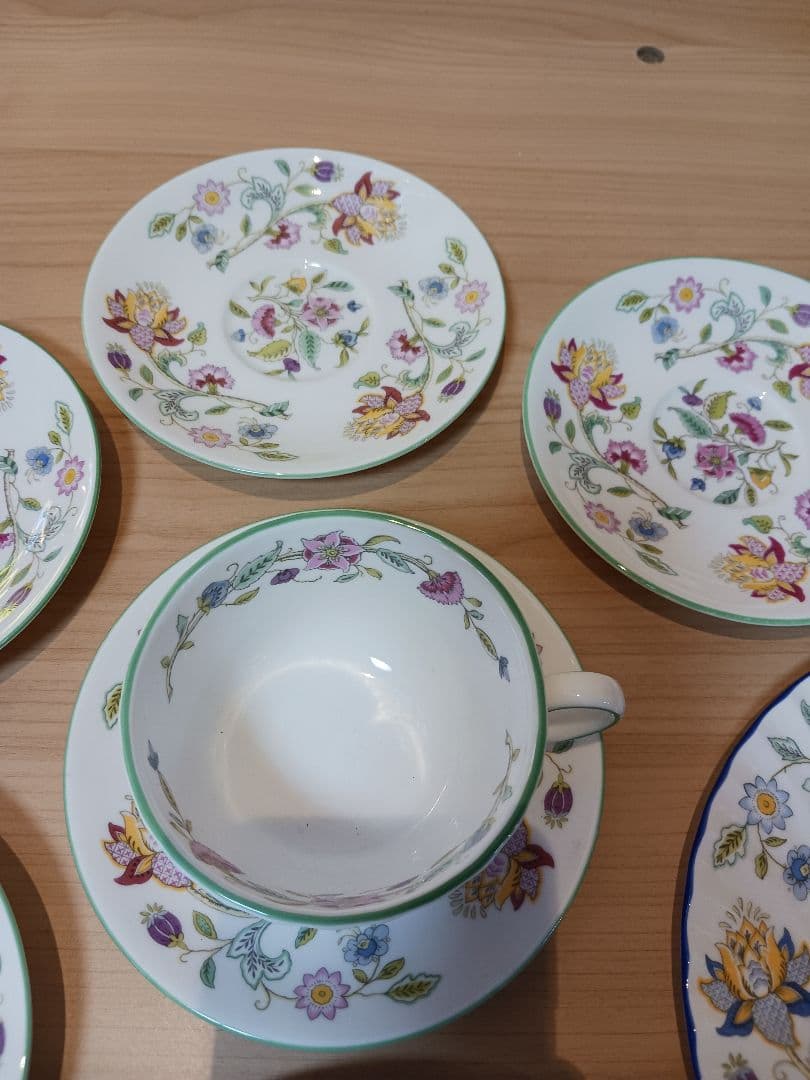 Minton　ミントン　花柄食器セット 8点 陶器製