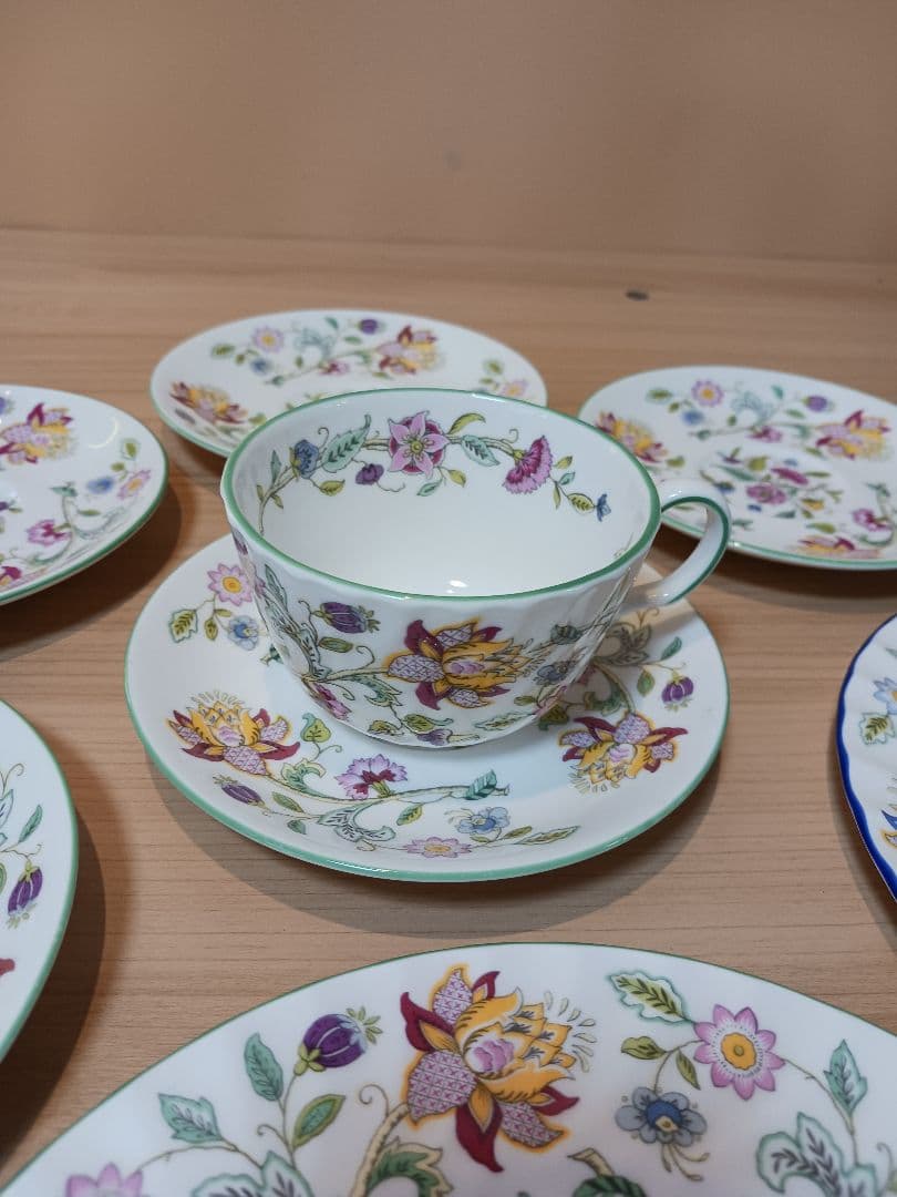 Minton　ミントン　花柄食器セット 8点 陶器製