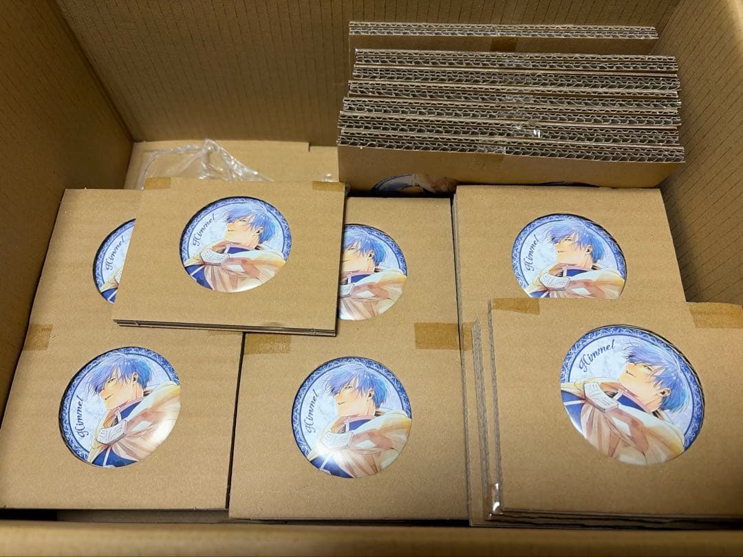 ミ*須様 【新品】葬送のフリーレン 9巻 特装版 缶バッジ ヒンメル 56個 痛