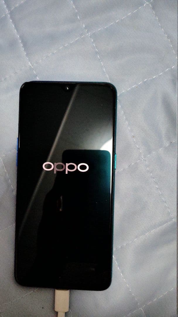 OPPO スマートフォン本体 グラデーションブルー SIMフリースマホ