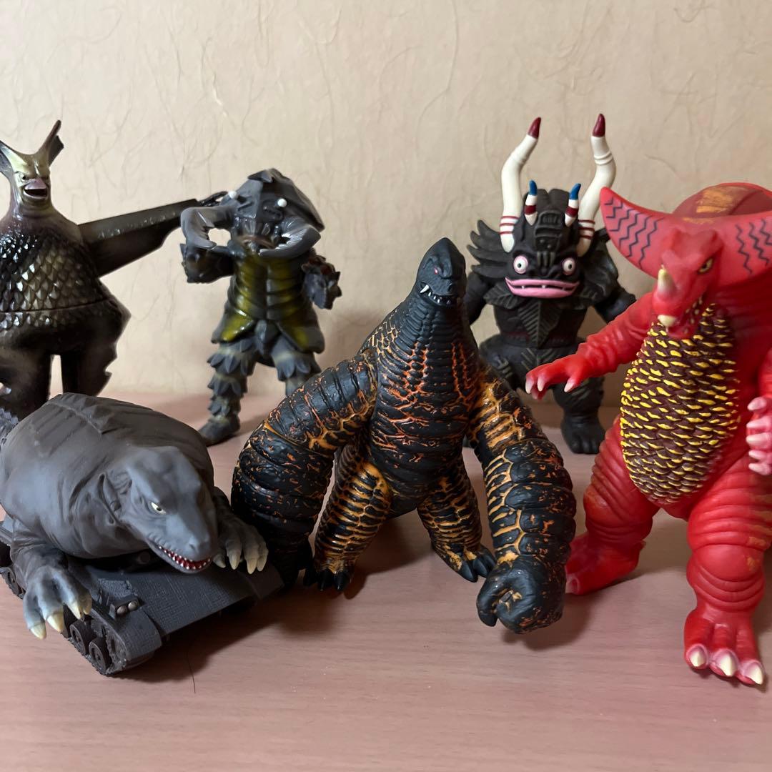 ⭐️希少・美品⭐️ ウルトラ怪獣　ソフビ8点セット　　ゴモラ　レッドキング　ミクラス