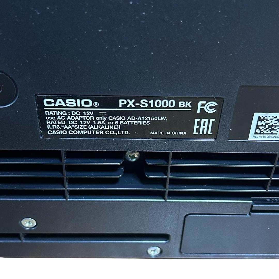 ⭐️2019年製⭐️ 電子ピアノCASIO カシオ PX-S1000 BK 88鍵