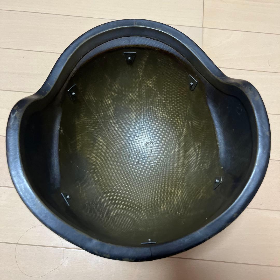 実物ヘルメット