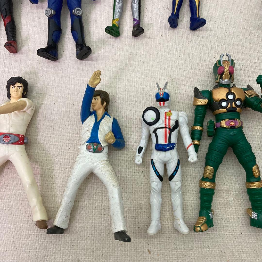 【20体セット★まとめ売り】仮面ライダー　ソフビ　ミニサイズ　フィギュア