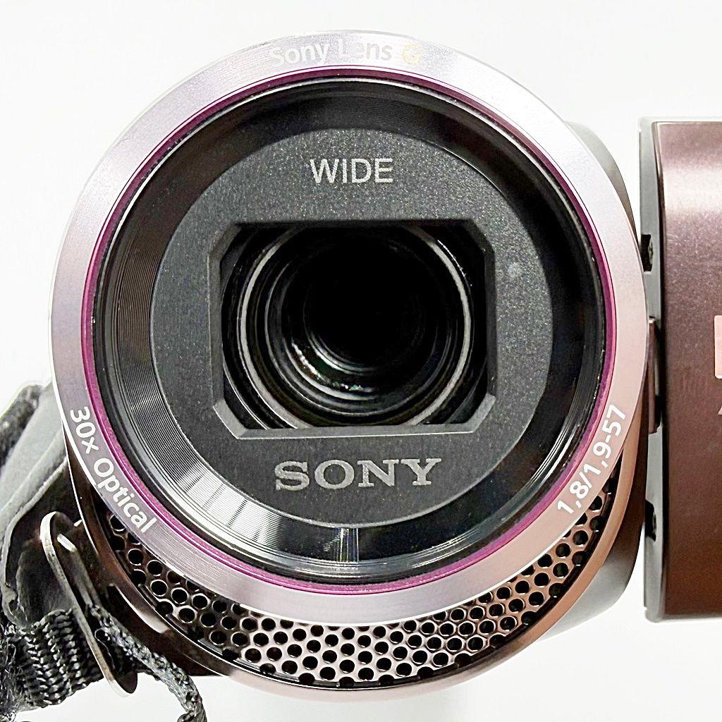 ソニー SONY HDR-CX420 ボルドーブラウン ビデオカメラレコーダー