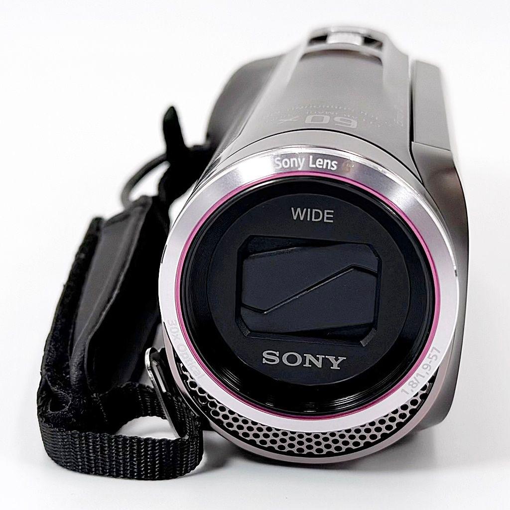 ソニー SONY HDR-CX420 ボルドーブラウン ビデオカメラレコーダー