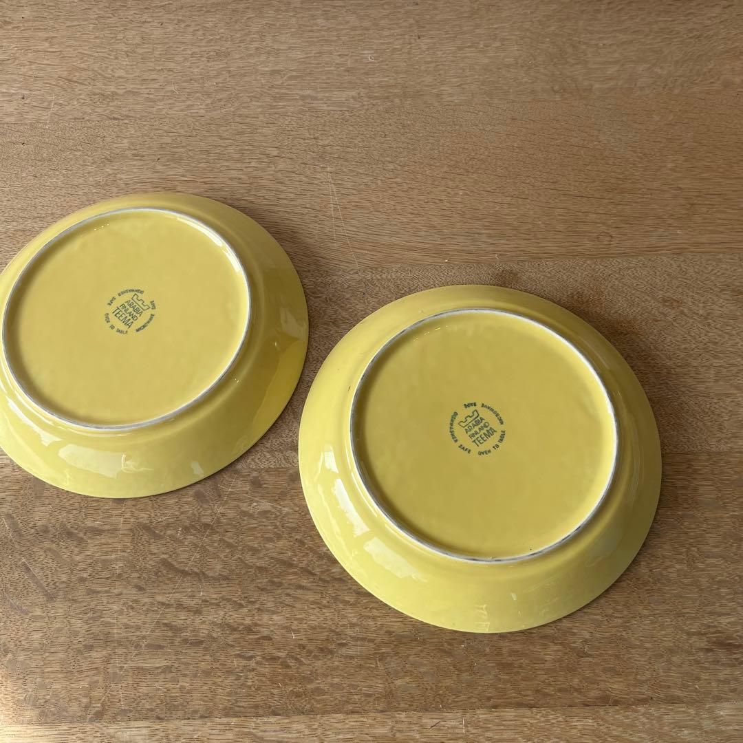 Arabia ティーマ　19cm プレート2枚セット　Ac