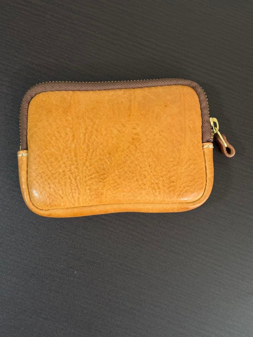 【アナロジコ】　角刈りポーチ/ナチュラル