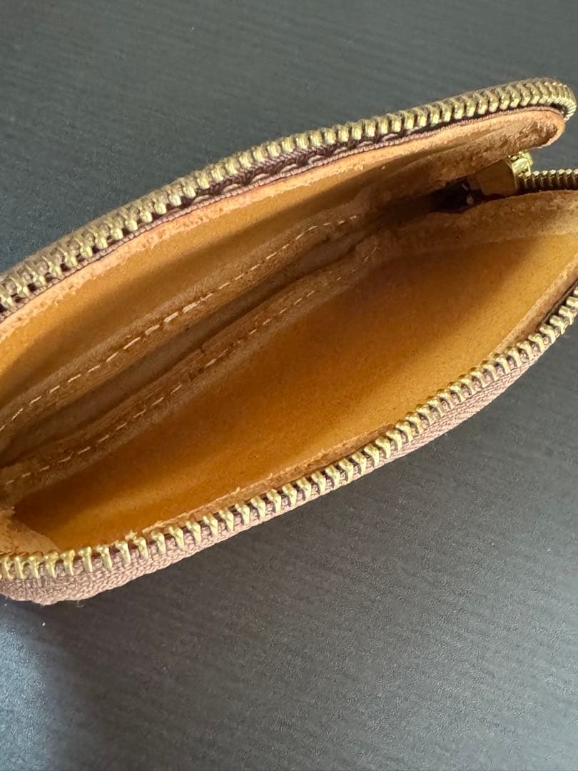 【アナロジコ】　角刈りポーチ/ナチュラル