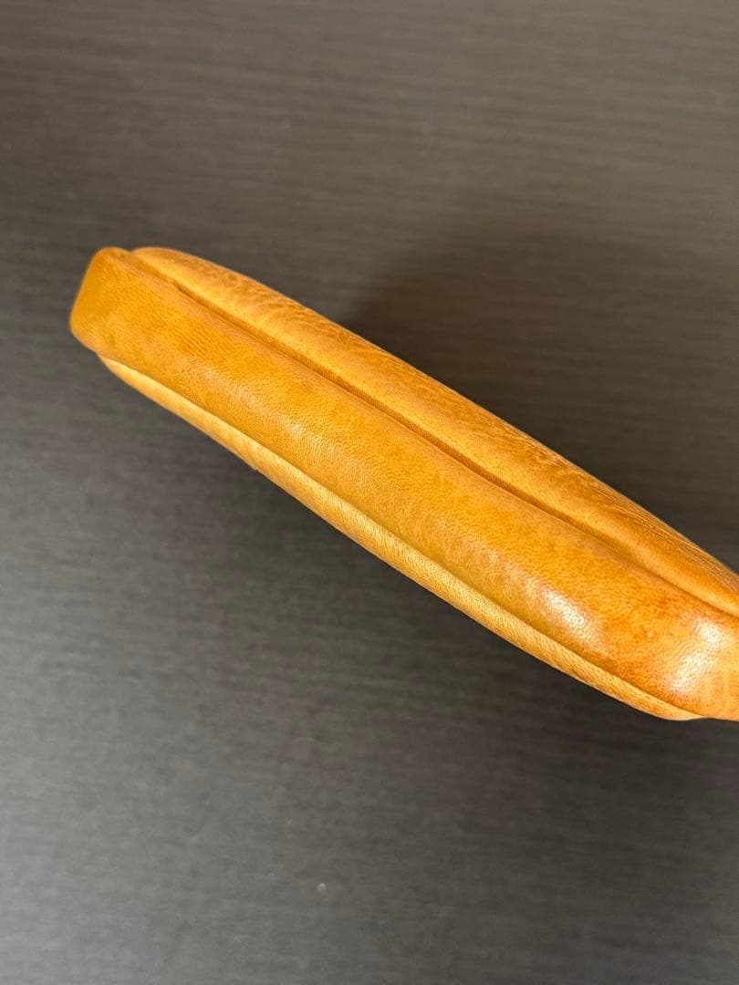 【アナロジコ】　角刈りポーチ/ナチュラル