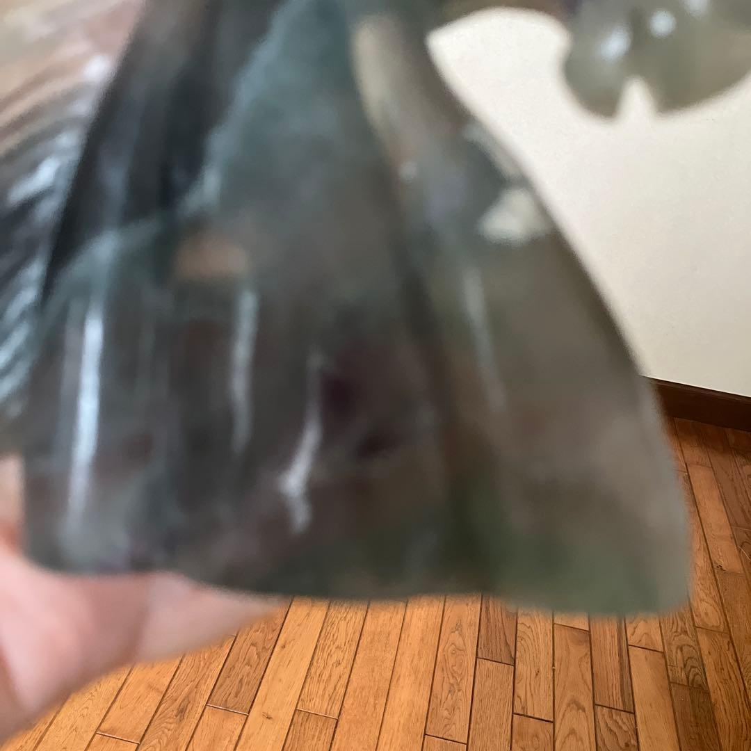 少しフェザー入り！トリプルカラーフローライト　ユニコーン　ペガサス　天然石置物