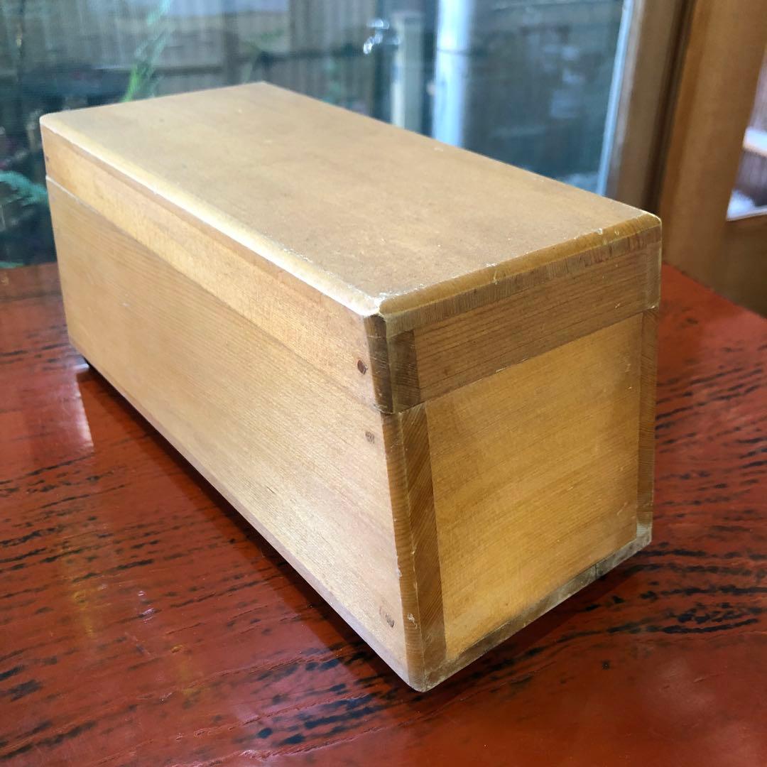 堺刀司 木曽檜製 特製 兎印 木製かつお節削り器 引き出し付き