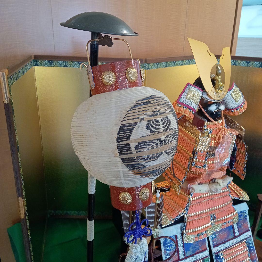 五月人形セット　御飾段付(スチール製