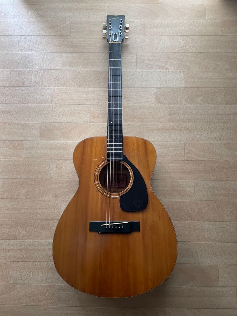 YAMAHA FG-110 赤ラベル 1968年製　釣鐘ロッドカバー 激鳴