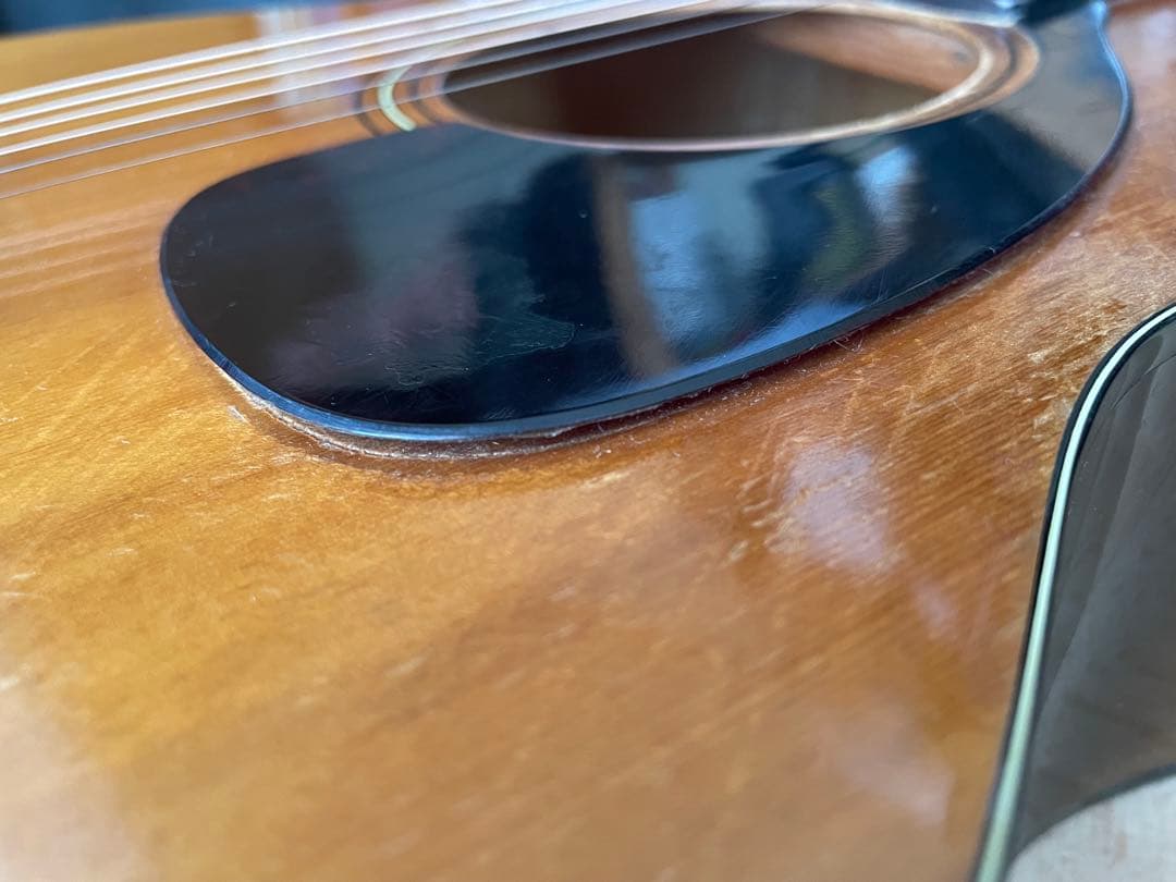 YAMAHA FG-110 赤ラベル 1968年製　釣鐘ロッドカバー 激鳴