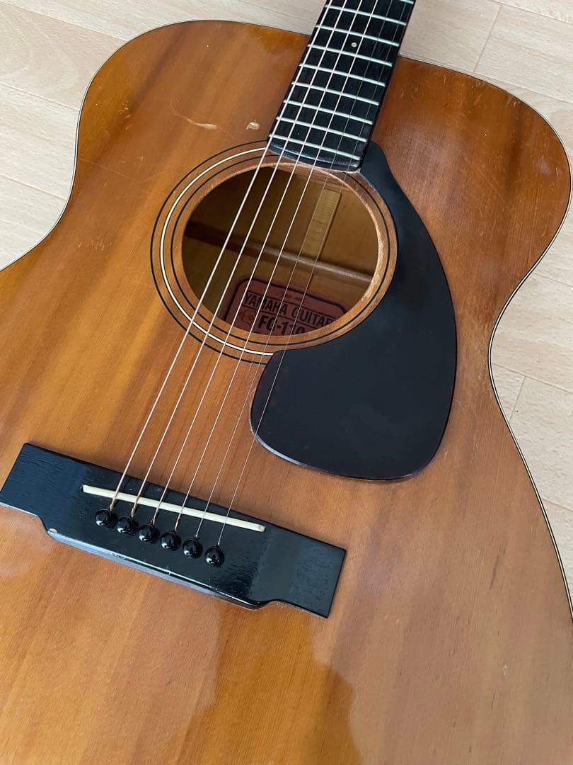 YAMAHA FG-110 赤ラベル 1968年製　釣鐘ロッドカバー 激鳴