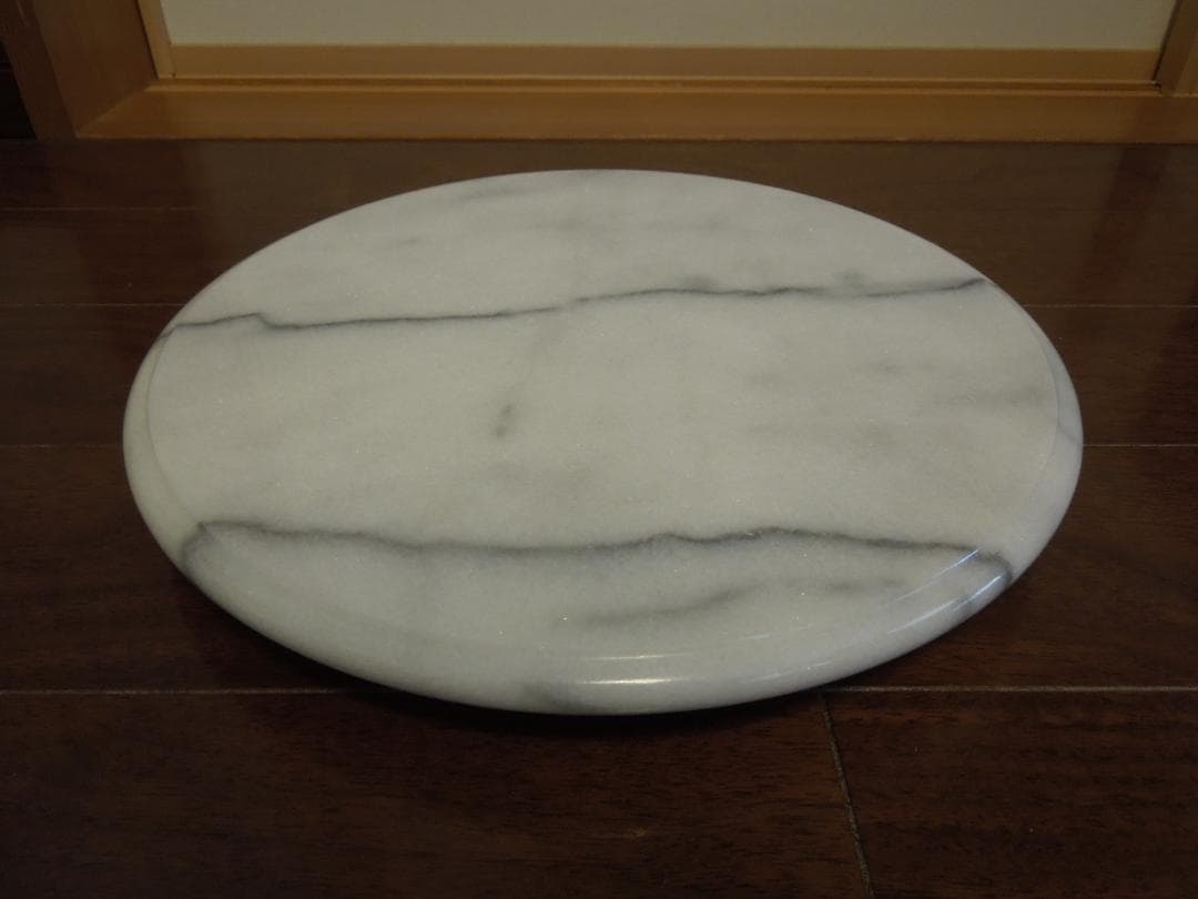 大理石　回転台　ターンテーブル　製菓用等クッキングテーブル　直径30.3cm
