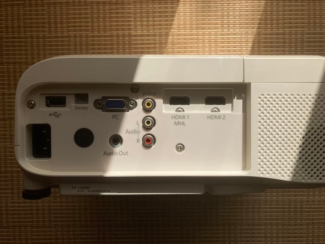 値下げ❗️EPSON プロジェクター EH-TW5350 純正交換用ランプ付