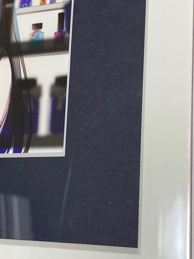 第一弾 墜落JKと廃人教師A賞 高精細複製原画 漫福ガチャ キャラファイングラフ