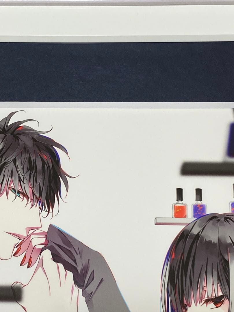 第一弾 墜落JKと廃人教師A賞 高精細複製原画 漫福ガチャ キャラファイングラフ