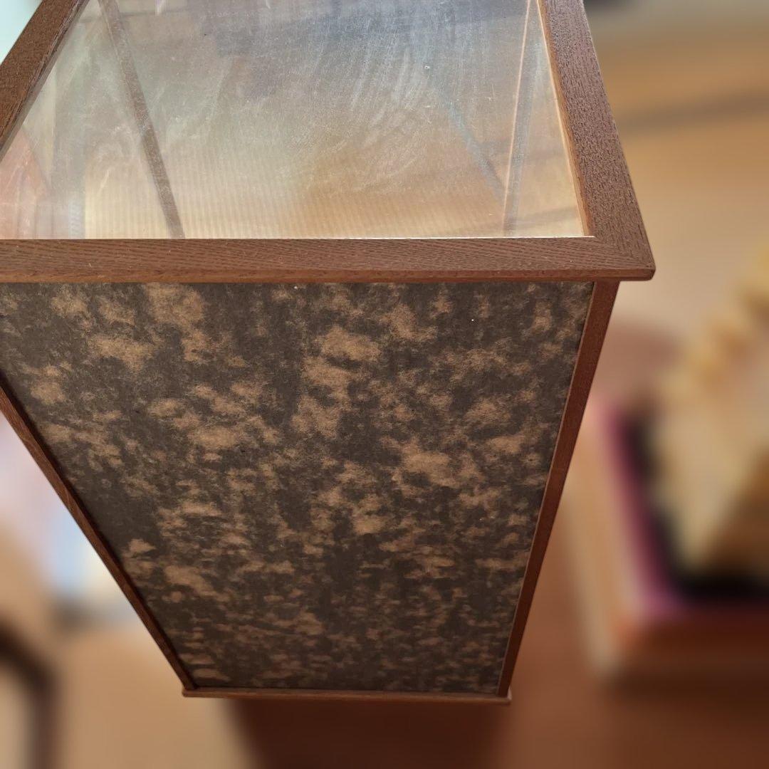 五重塔の置物 透明ガラスケース付き