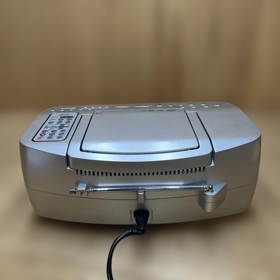 動作確認済 東芝 SD USB CD ラジオカセットレコーダー TY-CDX91