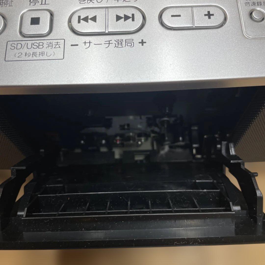 動作確認済 東芝 SD USB CD ラジオカセットレコーダー TY-CDX91
