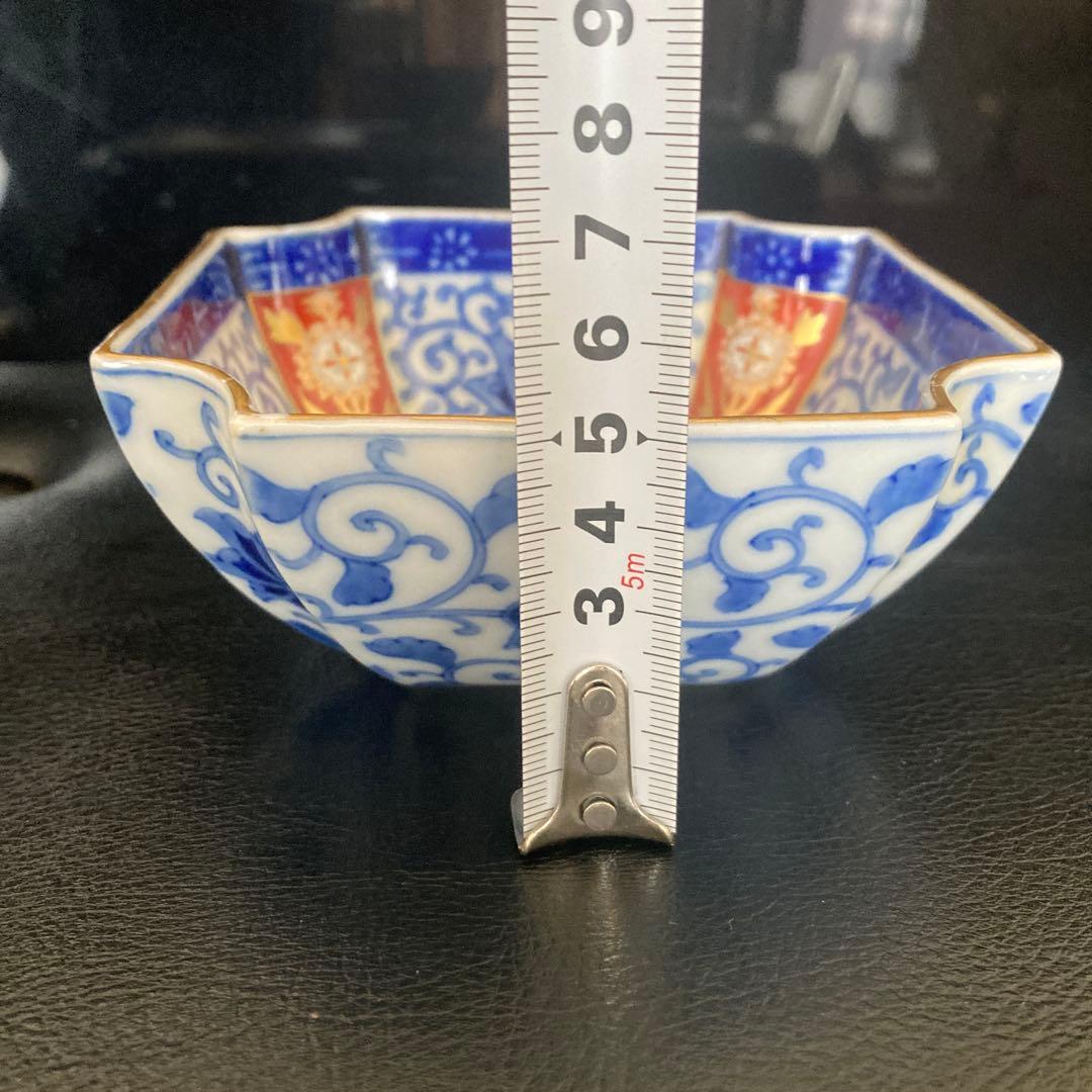 有田焼　深川製磁　かぶと唐草　小鉢　5客