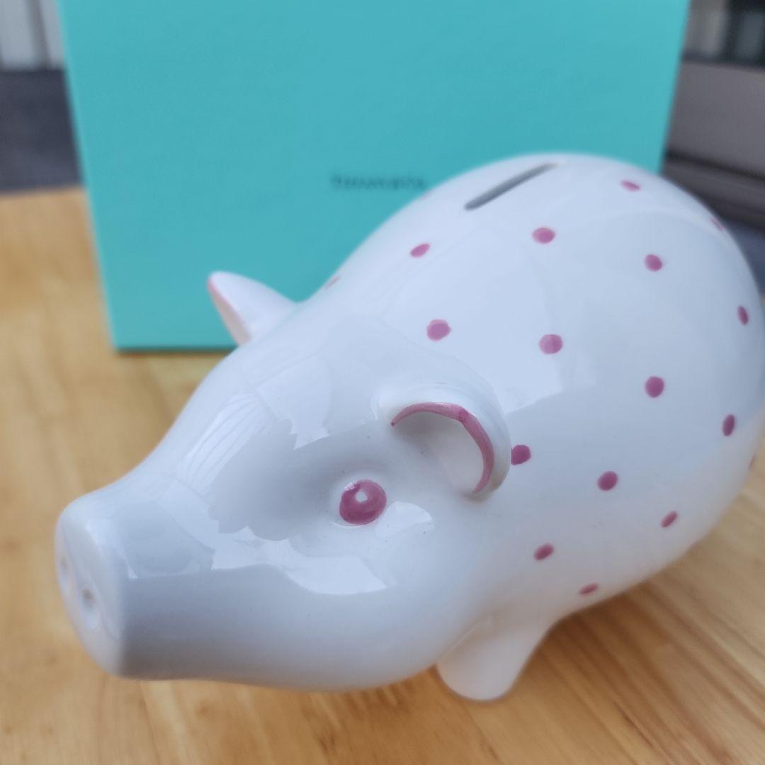 ティファニー TIFFANY&Co. 貯金箱 ブタ