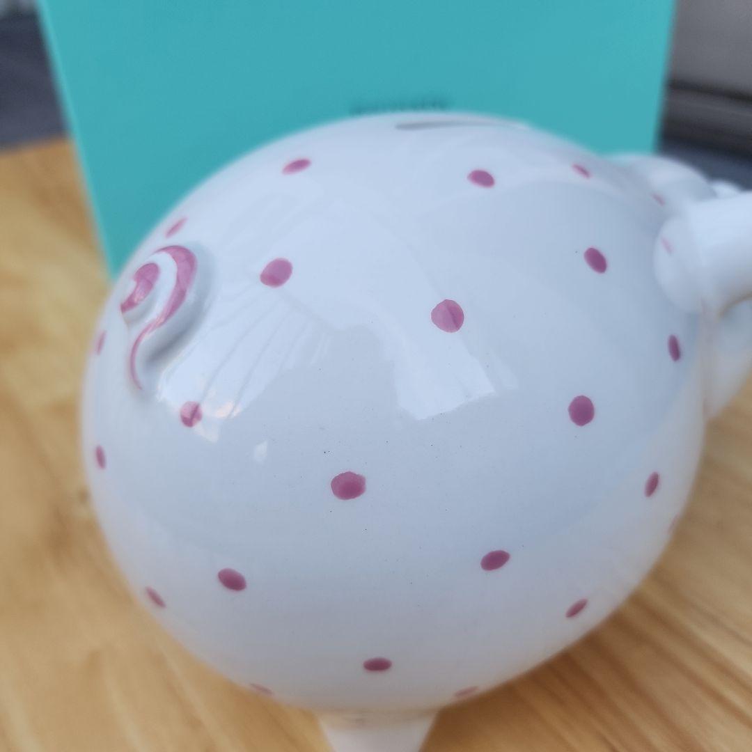 ティファニー TIFFANY&Co. 貯金箱 ブタ