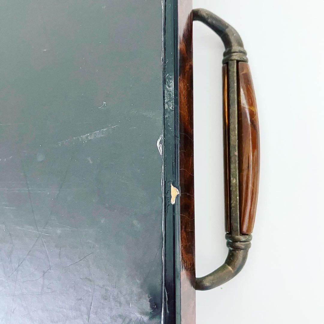 刺繍　インテリアトレイ　イタリア　ビンテージ雑貨　ブロカント　蚤の市　古道具