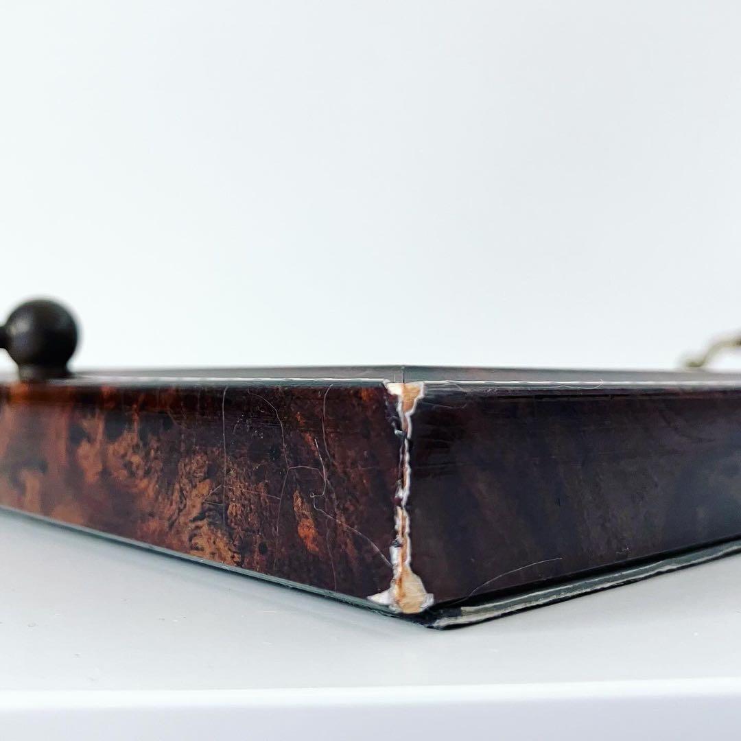 刺繍　インテリアトレイ　イタリア　ビンテージ雑貨　ブロカント　蚤の市　古道具