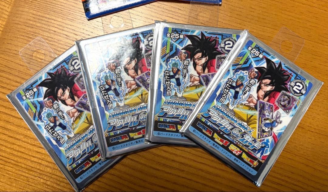ドラゴンボール　アクリルdeカード　第2弾　第9弾　第10弾　9パック　未開封品