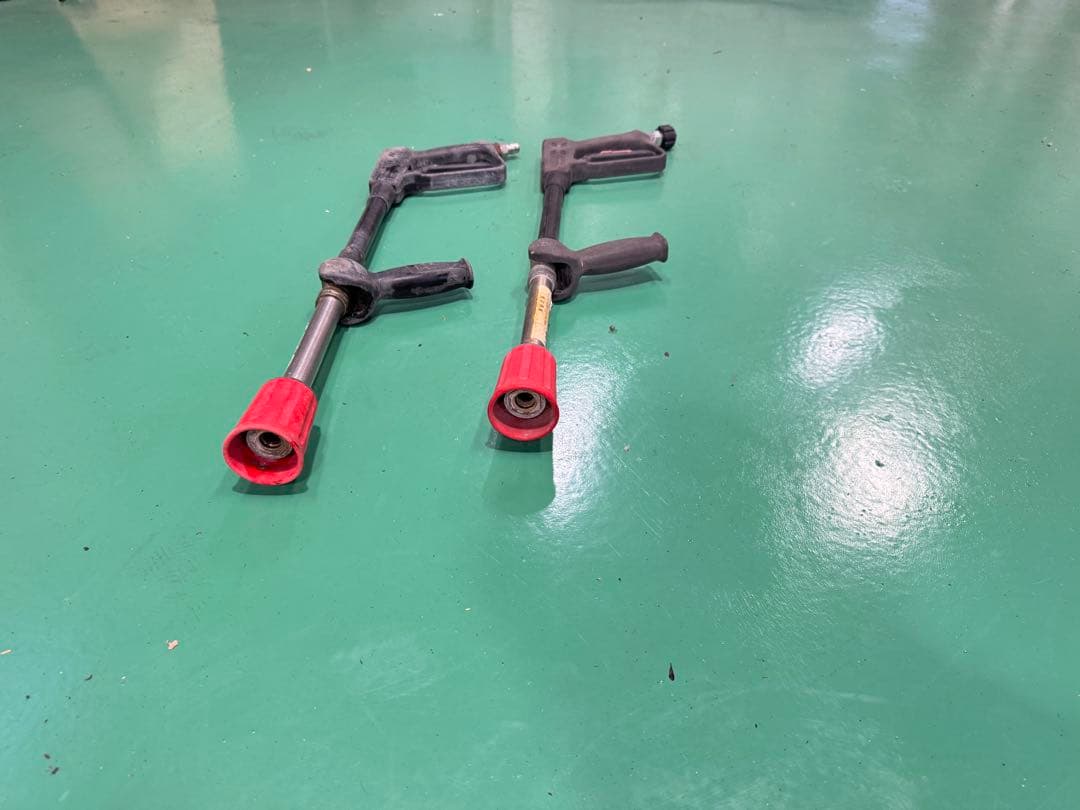 高圧洗浄機用ガン 2本セット（ジャンク）