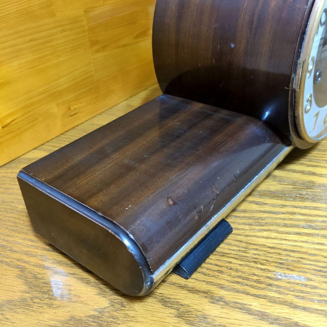 アイチ　ウエストミンスターチャイム　日の出型振り子　置き時計