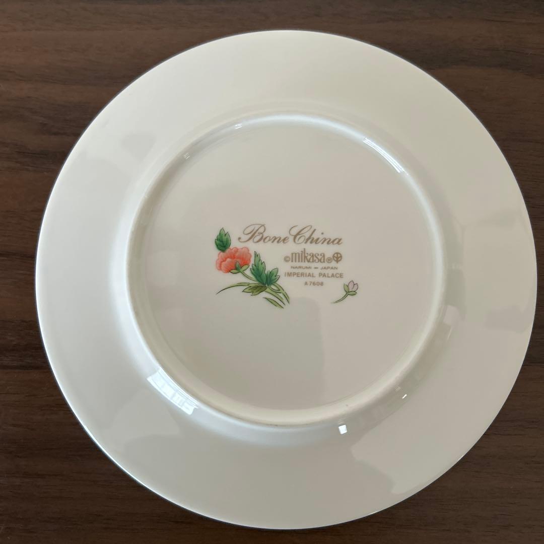 ヴィンテージ！未使用品！ミカサbyナルミ　インペリアルパレス　サラダプレート5枚