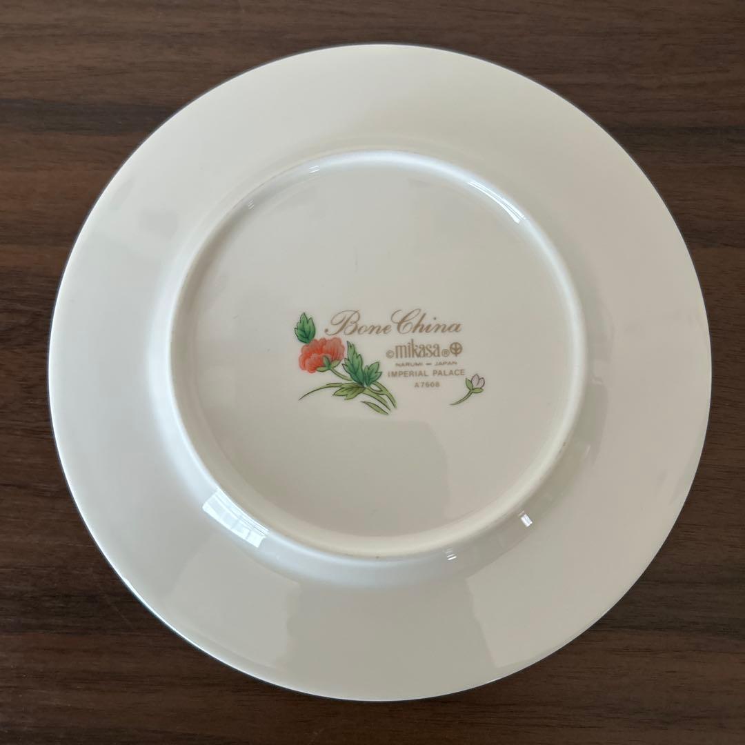 ヴィンテージ！未使用品！ミカサbyナルミ　インペリアルパレス　サラダプレート5枚