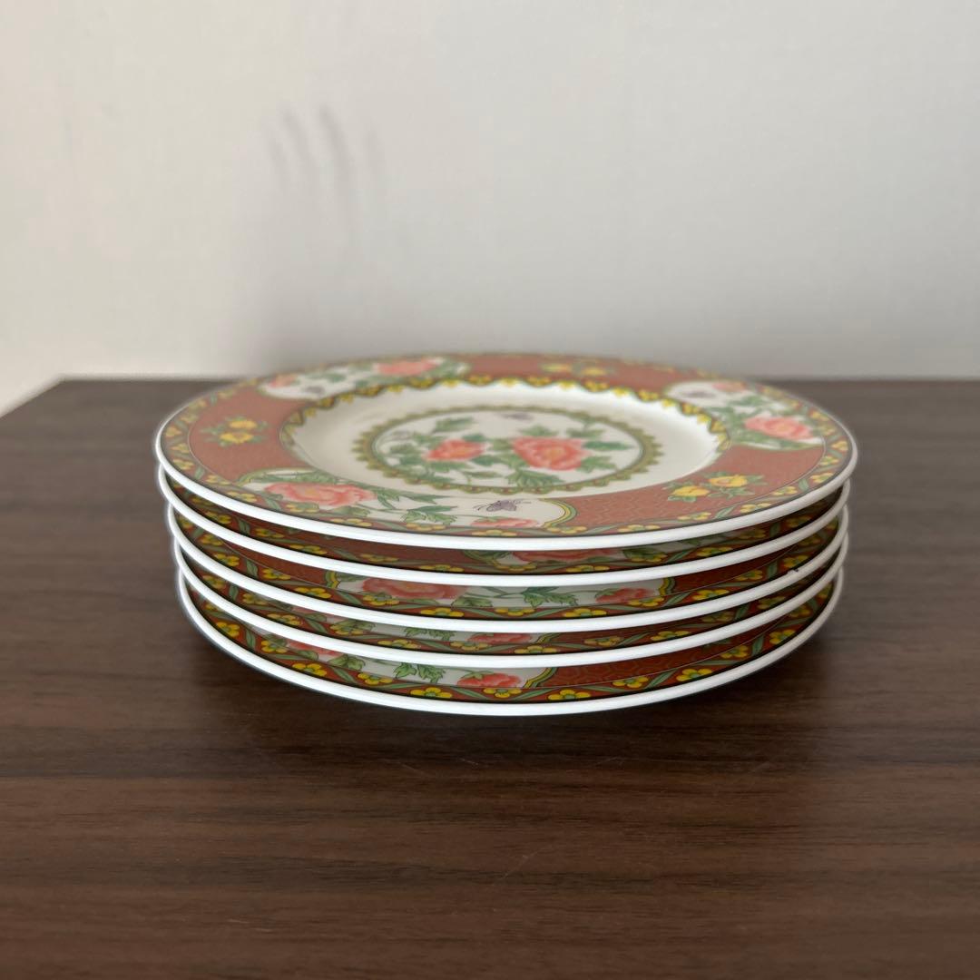 ヴィンテージ！未使用品！ミカサbyナルミ　インペリアルパレス　サラダプレート5枚