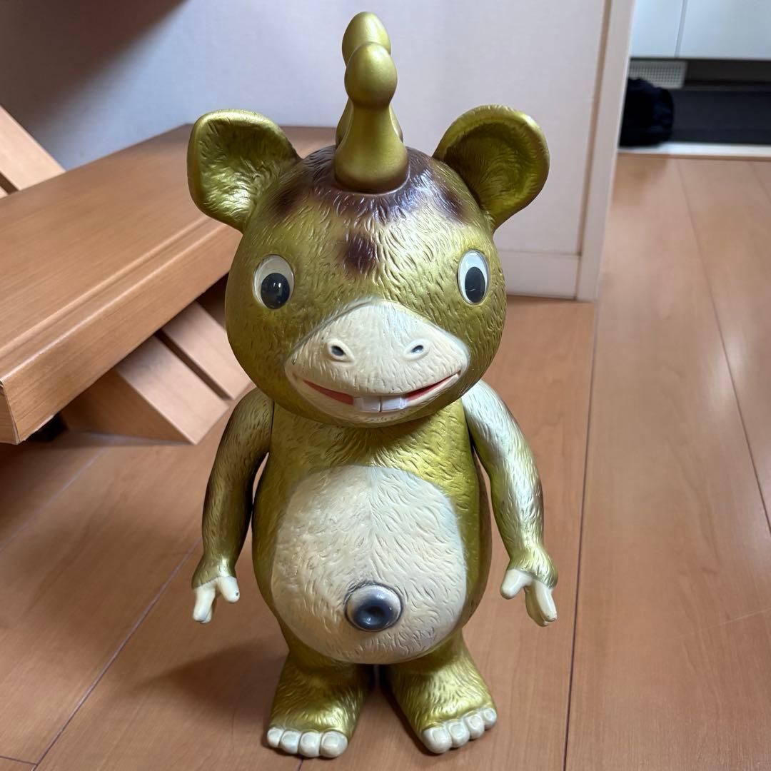 ☆快獣ブースカ☆イヌクマ製☆特大ソフビフィギュア➕貯金箱