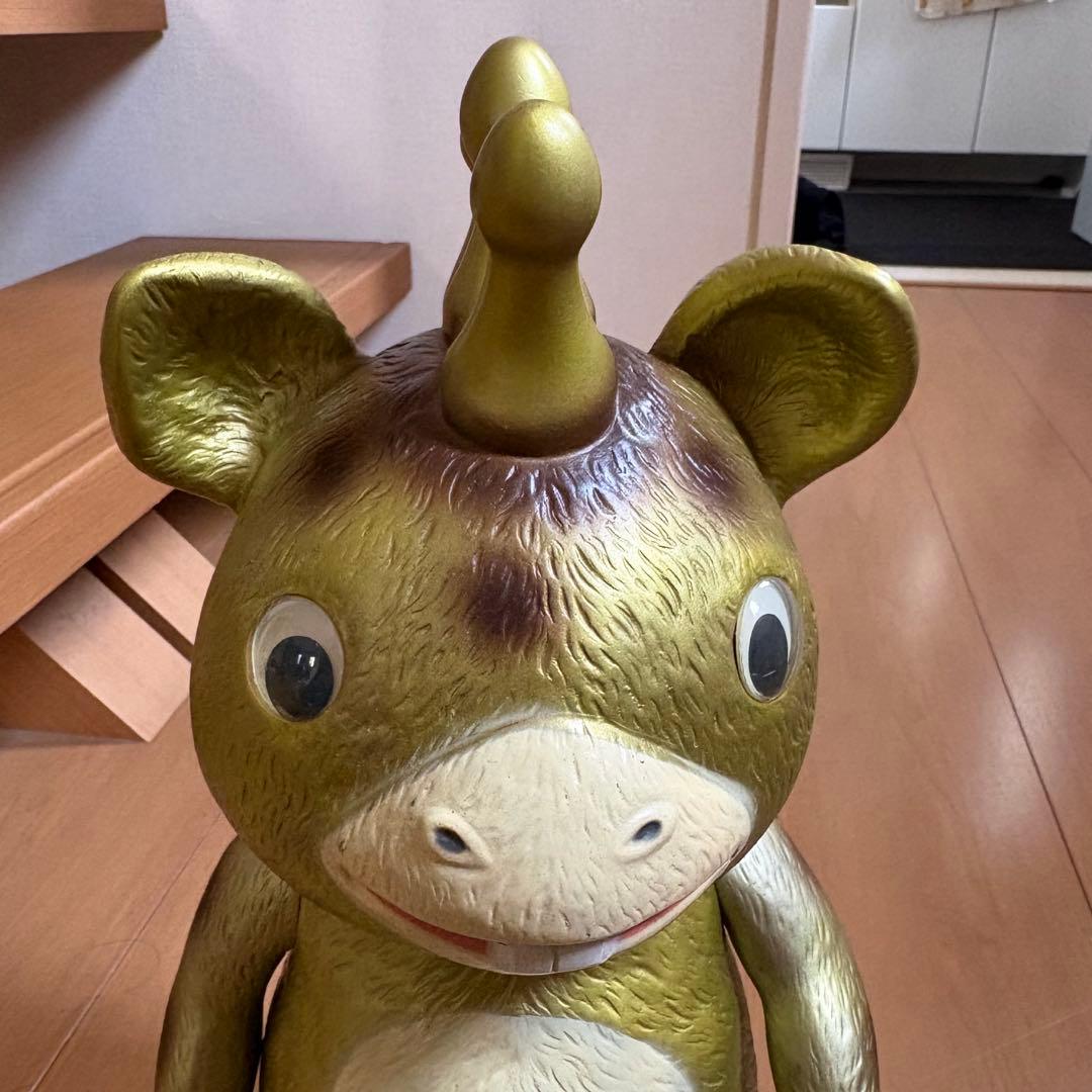 ☆快獣ブースカ☆イヌクマ製☆特大ソフビフィギュア➕貯金箱