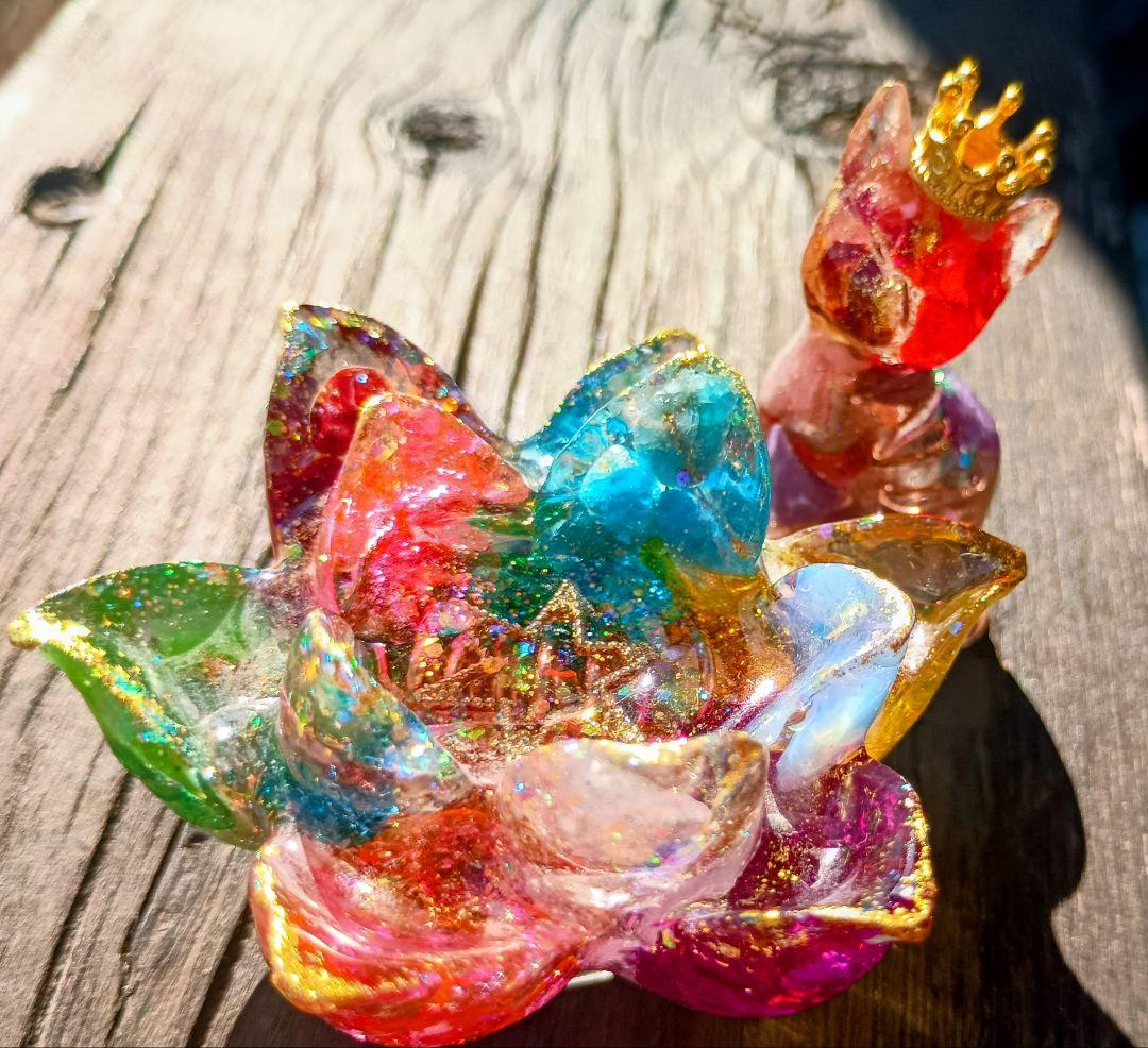 RAINBOW✧ロータス&CAT✧オルゴナイト♥Milkyさま♥専用です