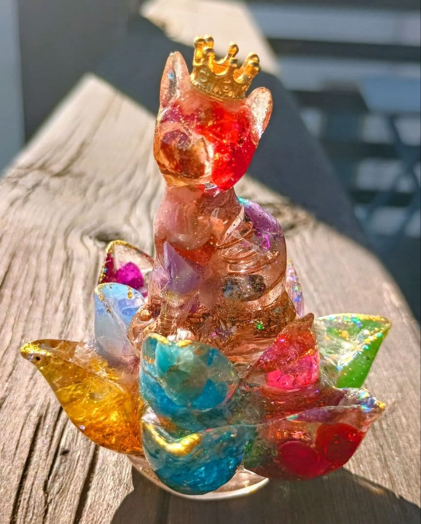 RAINBOW✧ロータス&CAT✧オルゴナイト♥Milkyさま♥専用です