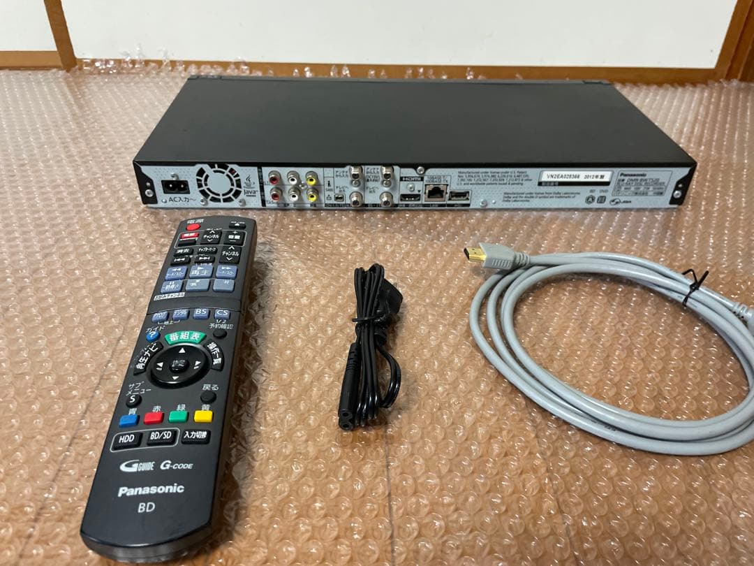 Panasonic DMR-BWT520 ブルーレイレコーダー