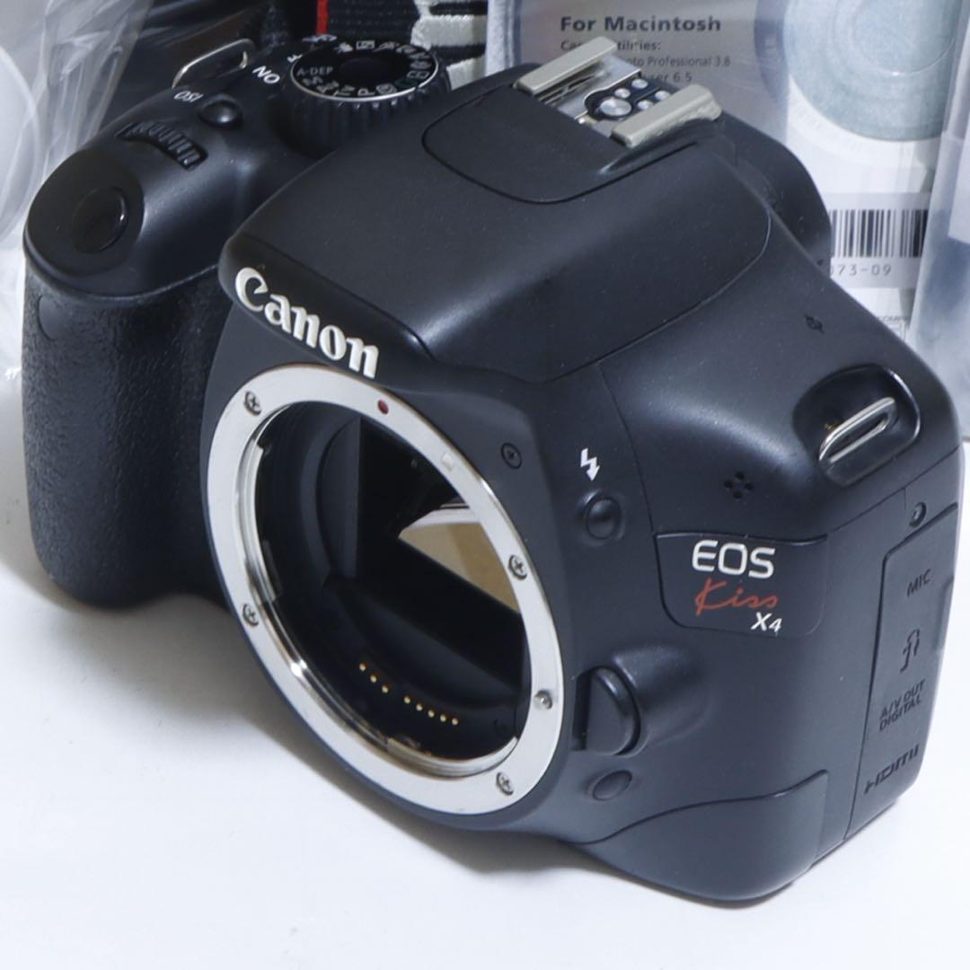★動画&高画質&低光量&手ブレ&WiFi機能★ キャノン Kiss X4セット♫