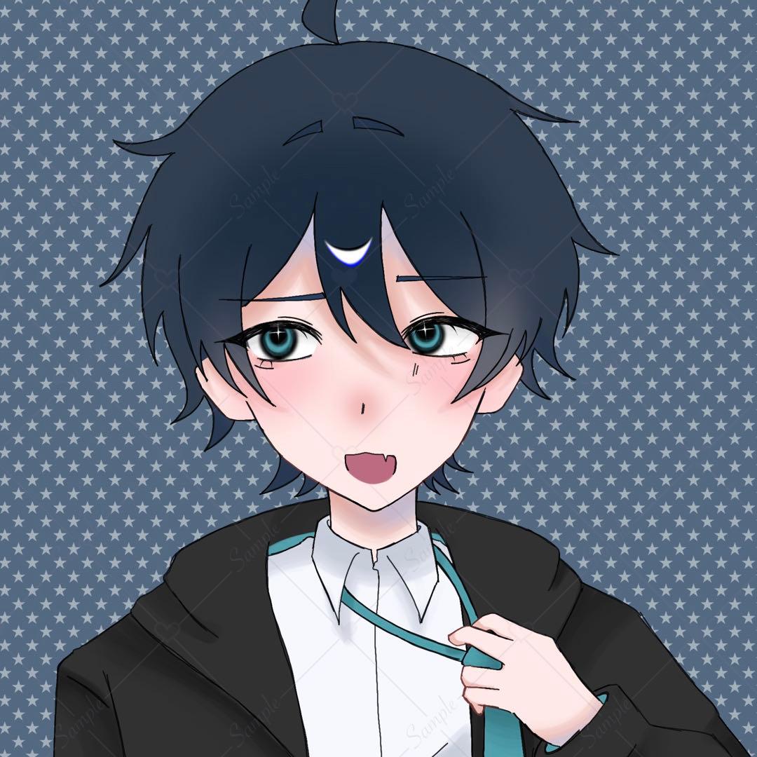 簡易 夢♡絵依頼 イラスト♡依頼 オリキャラ ポストカード