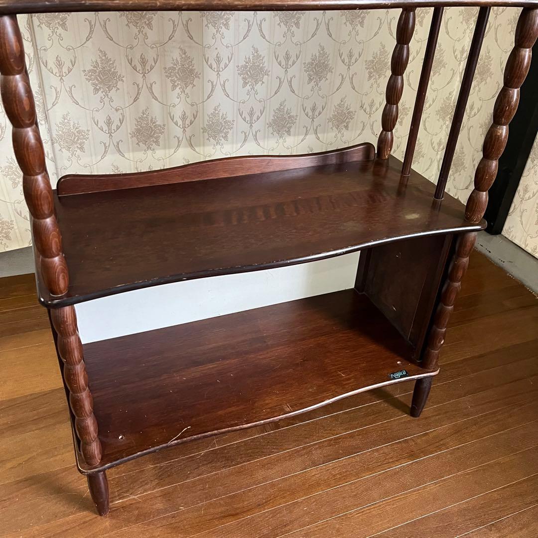 【アンティーク】ナジコ Najico 木製 飾り棚 コンソールテーブル シェルフ