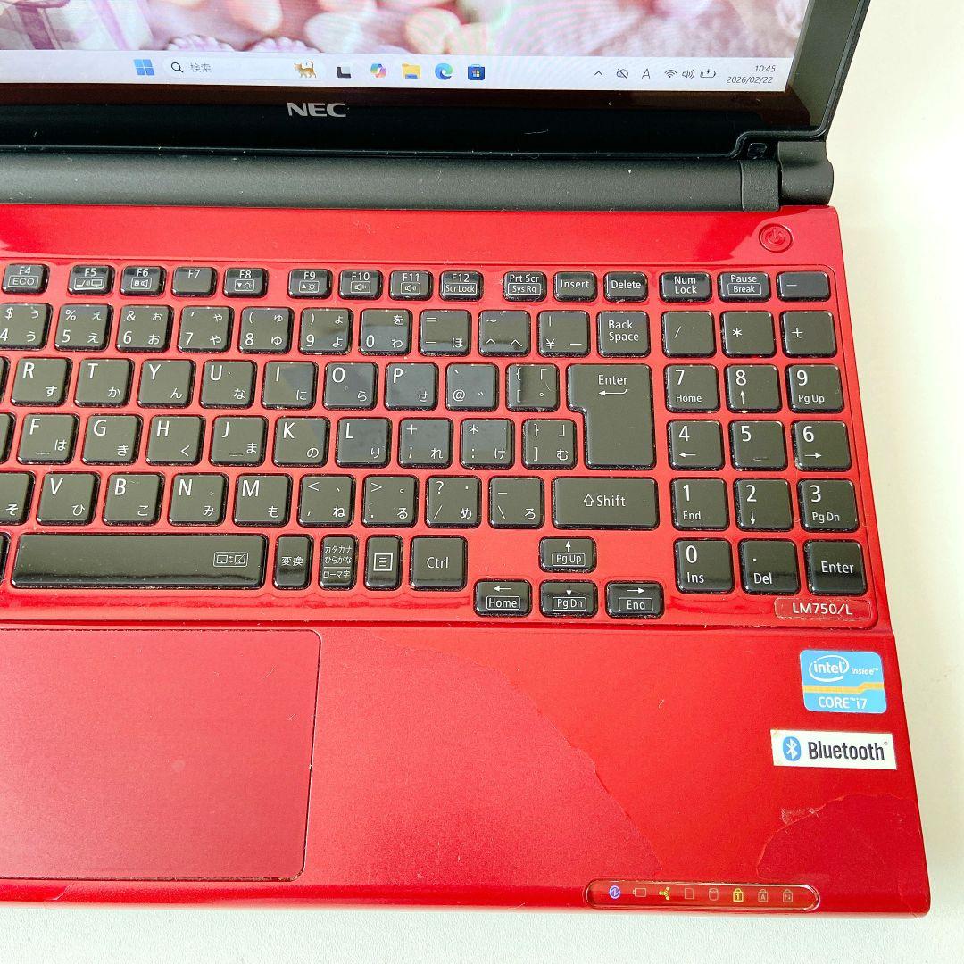 LAVIE/Windows11/Corei7/SSD/NECノートパソコン/13